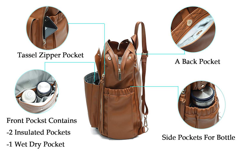 Diaper Bag Backpack Large Capacity