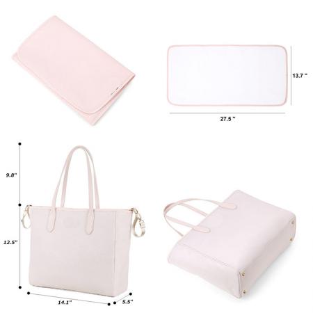 Pink Diaper Tote Bags for Moms